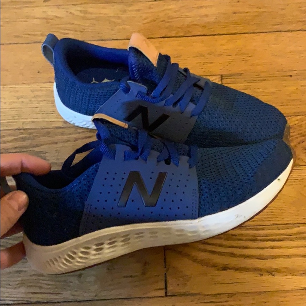 Blue New Balance fresh foam